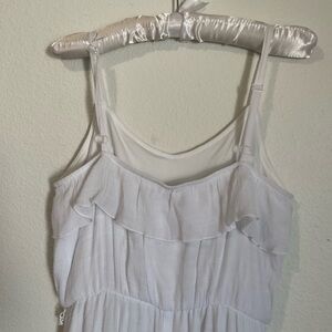 AGB Ivory Spaghetti Strap Dress